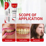 Yayashi SP6 Whitening Toothpaste 120gβ Removes Stains from Coffee, Tea & Smoking